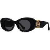 Loewe Anagram Anagram Black Oval Sunglasses - ONE SIZE (49) Cijene