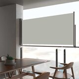 Maison Chic Zložljiva stranska tenda - Senčniki za teraso 60x300 cm krem, (22040091) | Shoptok.si