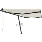  Samostojeća automatska tenda 450 x 350 cm krem Cijene
