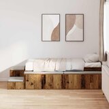  Krevet s ladicama Staro drvo 80 cm Konstruirano drvo | shoptok.hr