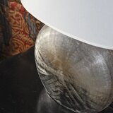 ONLI Stona lampa CERAMICA 1xE27/15W/230V 51 cm srebrna/bela | Eponuda.com