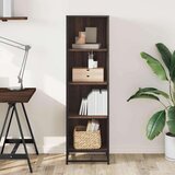 vidaXL Ormarić za knjige smeđi hrast 40x35x139 cm konstruirano drvo | shoptok.hr