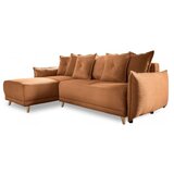 Miuform Ciglasta sklopiva kutna garnitura od samta (promjenjiva) Lazy Lukka – Cijene