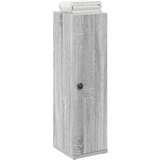 vidaXL Kupaonski ormarić s držačem za role sivog sonome 20,5x22x72 cm | shoptok.hr
