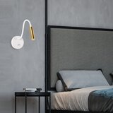  Brilagi - LED fleksibilna zidna lampa MAYA LED/3W/230V 4000K bela/zlatna | Eponuda.com