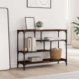  Konzolni stol boja hrasta 100x30x75 cm od konstruiranog drva | shoptok.hr