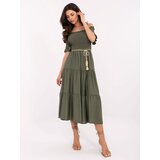 Italy Moda Dress-MI-SK-A2609.96-khaki | Shoptok.si
