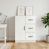 Kreveta s ladicama Bijela visokog sjaja 66 x 34,5 x 87 cm | Eponuda.com