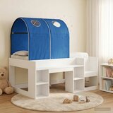  Krevet s Tunnels 4 pcs Bijela i plava Konstruirano drvo | shoptok.hr