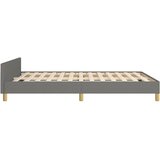  Okvir kreveta bez madraca tamnosivi 140 x 200 cm od tkanine | shoptok.hr