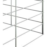  Kavez za zečeve Srebrno 100 x 100 x 210 cm Cinkani čelik | shoptok.hr