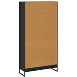 Ormarić za knjige 2 pcs Crni hrast 80 x 30 x 155 cm | shoptok.hr