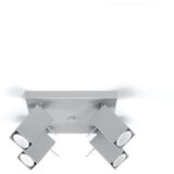  Stropna svetilka MERIDA 4 siva, (21347582) | Shoptok.si