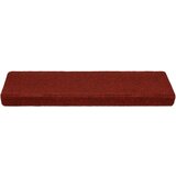  Prostirke za stepenice, samoljepljive, 10 kom, 65x21x4 cm, bordo crvene, pravokutni rub | shoptok.hr