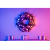 TWINKLY GD20P4425P00 - prigušiva LED RGB božićni venac, 50 LED, prečnik 60 cm, Wi-Fi | Eponuda.com