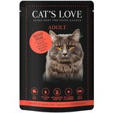 Cat's Love 12 x 85 g - Čista govedina Cene