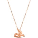 Vuch Ženska ogrlica Dove Rose Gold, 45 cm Slike