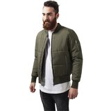 Urban Classics Basic Quilt Bomber Jacket olive | shoptok.hr