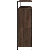 Ormarić za cipele s 4 ladice smeđa boja hrasta 100x34x112 cm | shoptok.hr