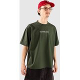 A-Lab Touched Grass Cropped T-shirt forest green | Shoptok.si