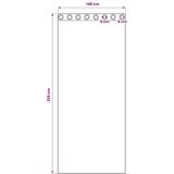  Baršunaste zavjese 2 pcs Srebrno Siva 225 x 140 cm Baršun | shoptok.hr
