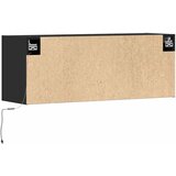  Zidni TV ormarić s LED svjetlima crni 100 x 31 x 38 cm | shoptok.hr