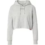 Hummel Sweater majica siva melange / bijela