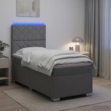  Krevet s box springom, madracem i LED-om 90 x 190 cm | shoptok.hr