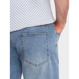 Ombre Denim men's shorts with a classic cut - light blue | shoptok.hr
