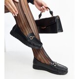 Gemre Black moccasins with a buckle Anisah | Shoptok.si