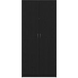 Ormarić s vratima Crni hrast 90 x 52 x 200 cm Konstruirano drvo | shoptok.hr