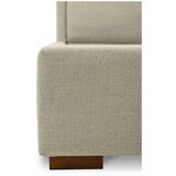 Scandic Bež tapecirani bračni krevet s prostorom za odlaganje s podnicom 180x200 cm Dreamer – | shoptok.hr