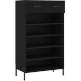 Ormarić za cipele crni 60 x 35 x 105 cm od konstruiranog drva | Eponuda.ba