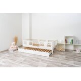 Molarem Home Drveni dječji krevet Luna 20 - bijeli - 180x80 cm - Dodatni krevet | shoptok.hr