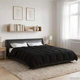 Puni Polna celoletna prevleka Črna 240 x 260 cm Mikrovlakna, (5000284285) | Shoptok.si