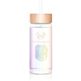 Crystallove Straw Water Bottle Posoda za vodo s slamico Hologram - Clear Quartz 400 ml | Shoptok.si