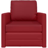  Krevet na razvlačenje 60cm Vinska crvena Umjetna koža | shoptok.hr