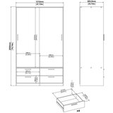 MID.YOU Omara Z Drsnimi Vrati Line, Bela | Shoptok.si
