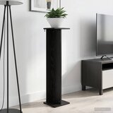  Stalak za biljke Crni Hrast 25 x 25,5 x 100,5 cm | shoptok.hr