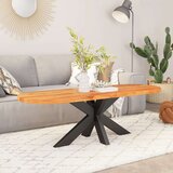 Stolna ploča 100x50x3 8 cm ovalna od masivnog drva bagrema | shoptok.hr