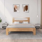  Noćni ormarići 2 kom boja betona 50x46x50 cm konstruirano drvo Cijene