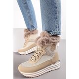 Fenzy Tople Visoke Tenisice, Bež Boje | shoptok.hr