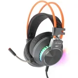 M07 7.1 narandžasto-crne gaming slušalice