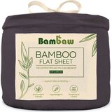 Bambaw Cozy Rjuha iz bambusa - 270 x 290 cm - Charcoal Cene