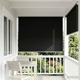 Rolo zavjesa za vanjsku uporabu s UV zaštitom Crna 140 x 230 cm | Shoptok.si