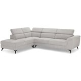 Furnhouse Kotna sedežna garnitura Betis siva leva, (21141121) | Shoptok.si