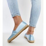 Gemre Blue shimmering platform espadrilles Caithlin | shoptok.hr