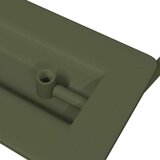  Ručke za ormariće 12 pcs Maslinasto zelena 85 x 45 mm Metal | shoptok.hr