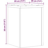  Stalci za biljke 2 kom boja hrasta 20x20x30 cm drveni | shoptok.hr