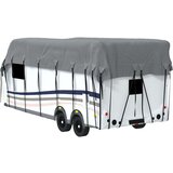 vidaXL Prevleka za streho prikolice siva 800x300 cm netkana tkanina | Shoptok.si